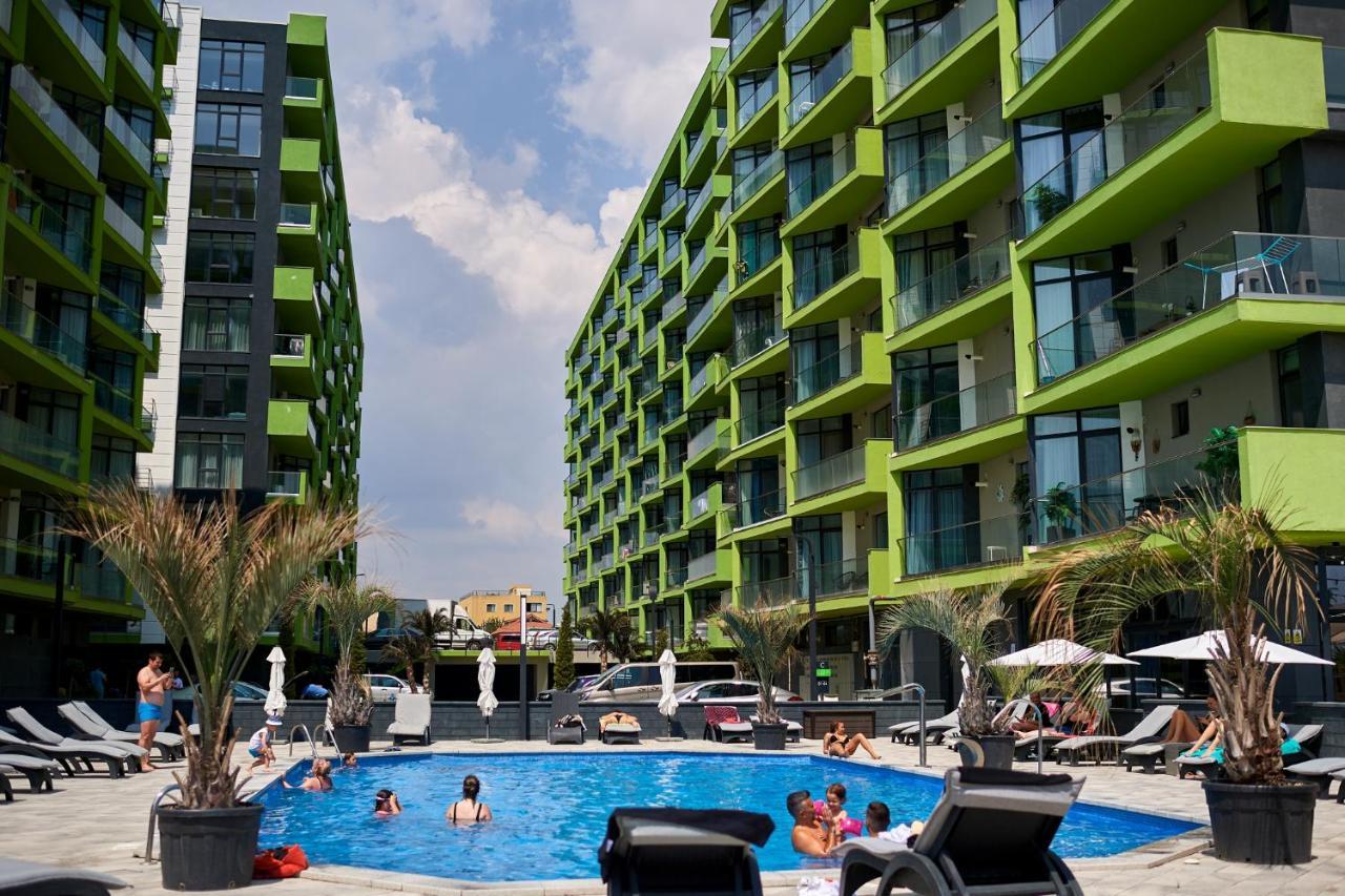 Melisea Aparthotel Pool & Spa Mamaia Nord Неводарі Екстер'єр фото